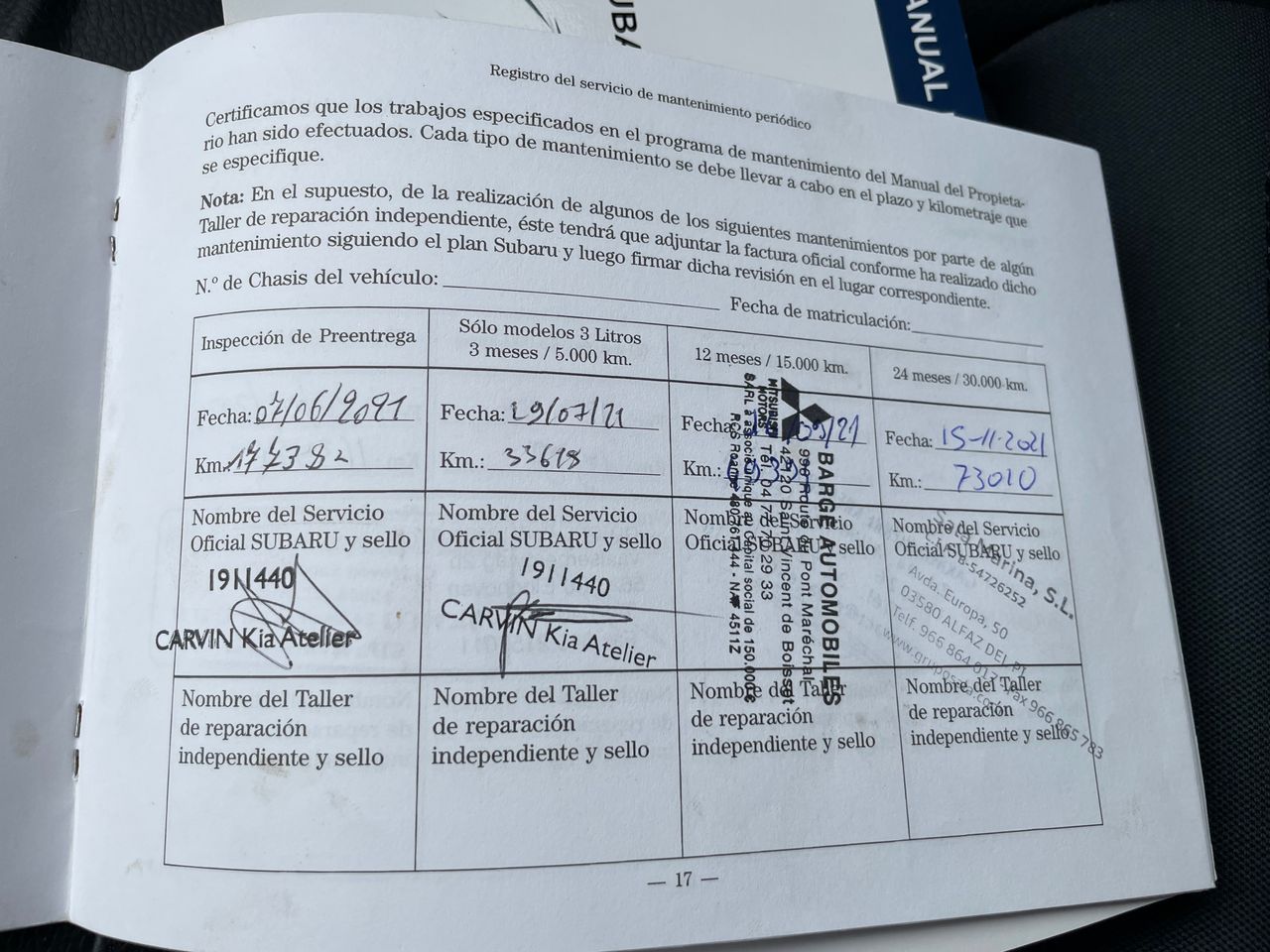 Foto Subaru XV 32